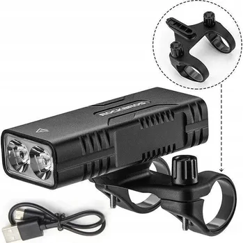 Cyklosvítilna Přední světlo na kolo 850LM s funkcí powerbanky USB-C