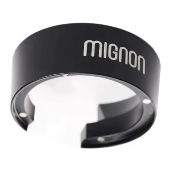 Mlýnek na kávu Eureka trychtýř na filtr s výkrojem - 57–58,35mm - černý