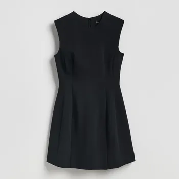 Dámské šaty Reserved - Mini šaty - černý - 736HR-99X - 736HR-99X-XS