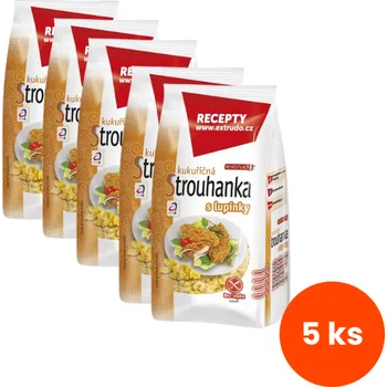 Zvýhodněný balíček 5 ks Extrudo Kukuřičná strouhanka s lupínky 200 g