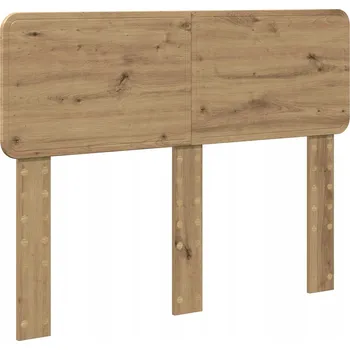 Čelo postele s čelo Artisanový dub 120 cm Kompozitní dřevo