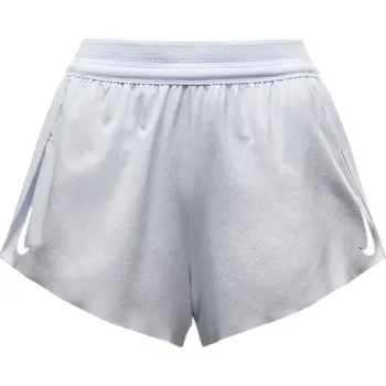 Dámské kraťasy Dámské sportovní kraťasy Nike W NK AEROSWIFT DFADV MR 3IN SHORT W bílé FN2328-100 - XXL | UK 9,5 | US 12
