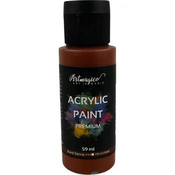Výtvarná barva Akrylová barva, HNĚDÁ - burnt sienna, 59 ml / 1 kus