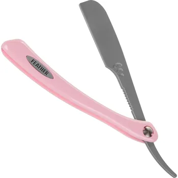Břitva na holení Břitva s pérkem, břitva, růžová rukojeť, Professional Artist Club ACSR-RP