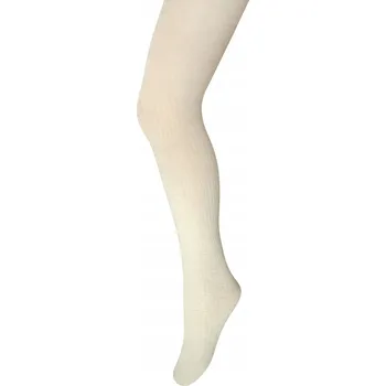 Milusie dětské bílé polyamidové punčocháče velikost 122