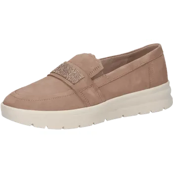 Dámská obuv CAPRICE dámské mokasíny semišové béžové
