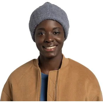 Čepice BUFF Čepice z vlny alpaky Knitted Beanie Nerla, modrá