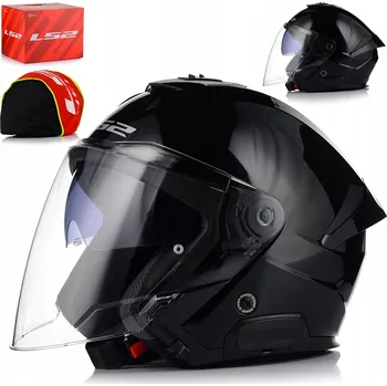 Helma na motorku MOTOCYKLOVÁ PŘILBA OTEVŘENÁ | LS2 OF618 VERSO II | LEHKÁ PŘILBA NA SKÚTR CHOPPER S CLONOU