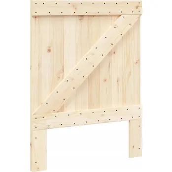 Čelo postele 80 x 104 cm masivní borové dřevo