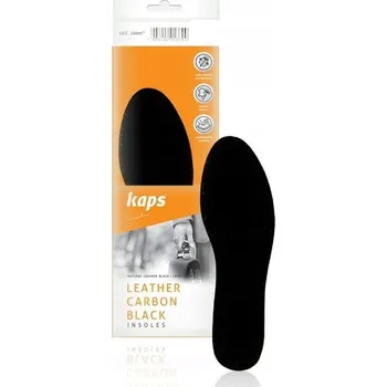 Vložka do bot Kožené vložky do bot černé s aktivním uhlím, velikost 44