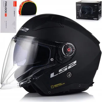 Helma na motorku MOTOCYKLOVÁ PŘILBA LS2 OF603 INFINITY II MATNÁ S