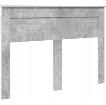 Čelo postele s čelo Betonově šedá 140 cm Kompozitní dřevo