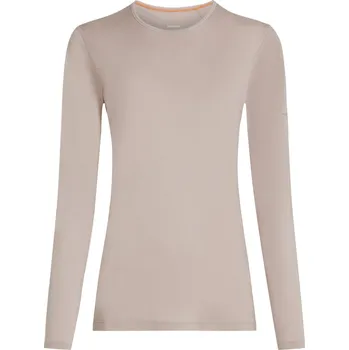 Dámské oblečení Dámské triko Icebreaker Women's 200 Oasis Long Sleeve Velikost: M / Barva: světle růžová