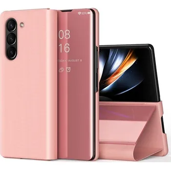 Pouzdro na mobilní telefon Flipové pouzdro Pskom pro Samsung Galaxy Z Fold5, růžové
