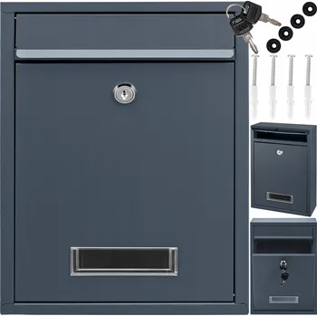 Poštovní schránka Poštovní schránka euroschránka, vhoz M-TEC šedá