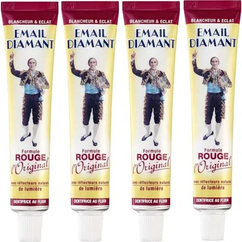 Dentální hygiena Zubní pasty Email Diamant 4ks