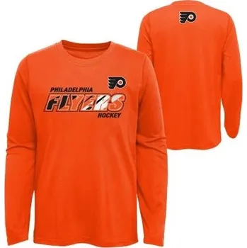 Chlapecké tričko Dětské tričko Philadelphia Flyers NHL Rink Reimagined LS Ultra dlouhý rukáv