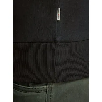 Pánská mikina Jack & Jones Mikina Corp Old Logo 12137054 Černá Regular Fit XL