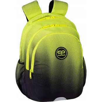 Školní batoh Vícekomorový Školní batoh CoolPack černý, odstíny žluté a zlaté 21 l
