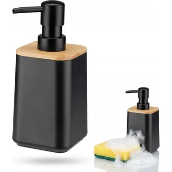 Dávkovač mýdla Ruční dávkovač mýdla Cadro 450 ml béžový, černý