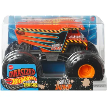 auto na autodráhu Hot Wheels Oversized Monster Trucks Gotta Dump