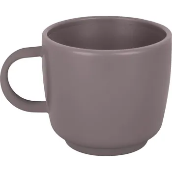 Melaminový kempingový hrnek Mug Cappuccino Dolomit 150 ml Rose - Brunner