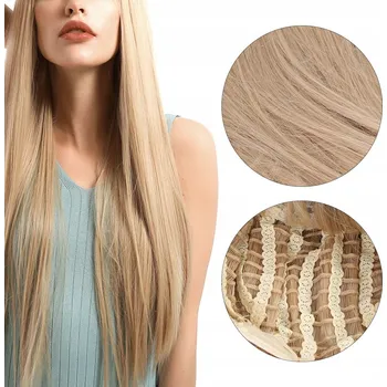 Paruka Paruka dlouhé syntetické vlasy bílá dámská