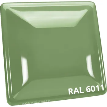BARVA RAL 6011 Polyesterová Zelená Hrachová Hladká Lesklá