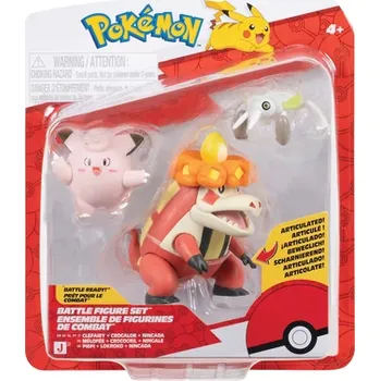 Figurka Figurky Pokémon Battle Clefairy, Crocalor a Nincada