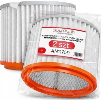 Vysavač 2x FILTR pro vysavače MacAllister 1250W 1400W 1400-30 Einhell BT-VC GRAPHITE EM-P