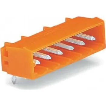 Elektrický konektor Konektor PCB, řada: 231 Series, číslo řady: 231, počet kontaktů: 6, počet řad: 1, rozteč: 5.08mm, orientace těla: