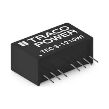 Měnič napětí DC-DC převodník 3W, výstup: 5V dc 600mA 1.6kV dc, Vin 9 → 36 V DC