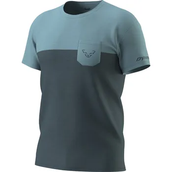 Pánské tričko Triko Dynafit Transalper Pocket smoke blue 2026 Barva: modrá, Velikost: XL