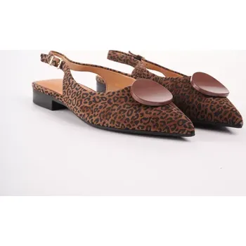 Dámské baleríny EPICA dámské baleríny s gépardím vzorem hnědé