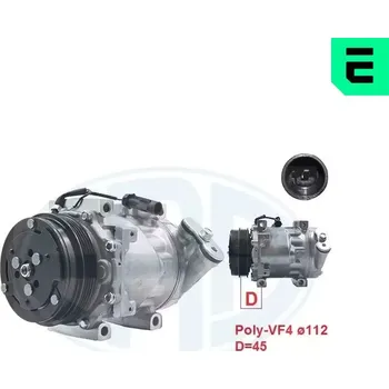 Kompresor klimatizace ERA Kompresor klimatizace ERA 670033 + DOPRAVA ZDARMA!
