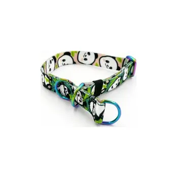 Obojek pro psa Polostahovací obojek Bamboo Panda Psiakrew S/M