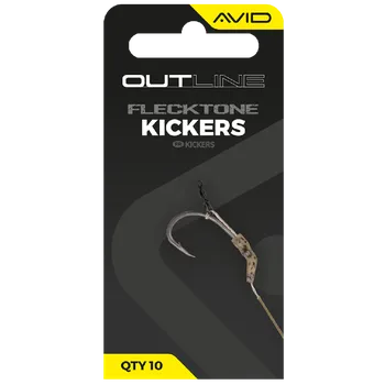 Avid Carp Rovnátka Outline FleckTone Kickers - Standard