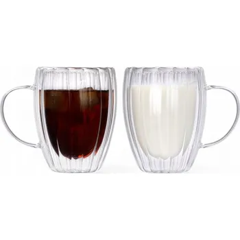 Sklenice Sklenice na kávu a čaj Zellerfeld 350 ml 2 ks