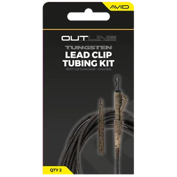 Avid Carp Montáž Outline Lead Clip Tungsten Tubing Kit