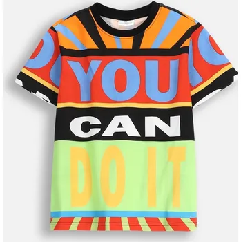 Chlapecké tričko Chlapecké barevné tričko s krátkým rukávem, velikost 128 Coccodrillo WC5