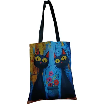 Taška s kočičím dekorem č. 26A