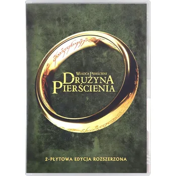 DVD film Władca Pierścieni: Drużyna Pierścienia DVD