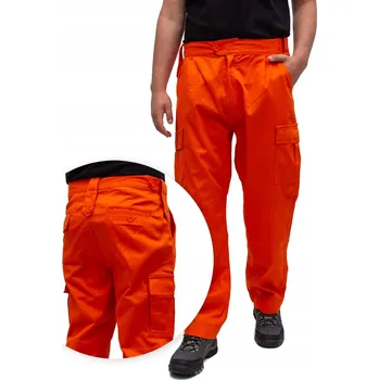 Pracovní obuv Pracovní kalhoty BOJÓWKI BOZP oranžové M