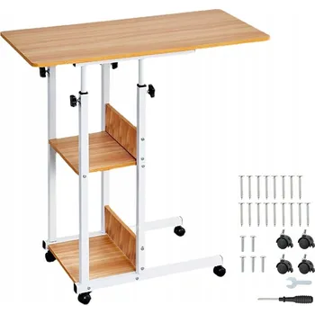 Konferenční stolek KONFERENČNÍ STOLEK BOČNÍ POMOCNÝ MOBILNÍ DO OBÝVACÍHO POKOJE LOŽNICE POD NOTEBOOK