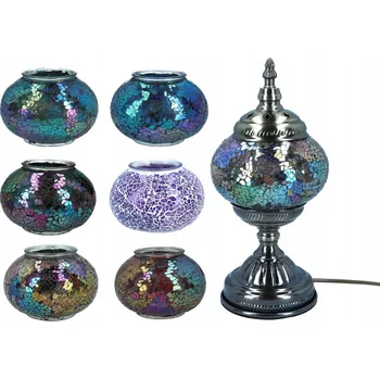 Stojací lampa Stolní lampa - jedno stínidlo, vícebarevná