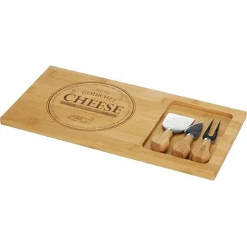 Kuchyňské prkénko Deska do serów do serwowania krojenia bambusové