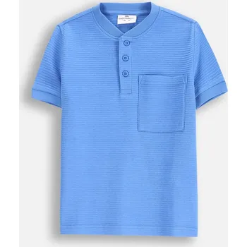 Chlapecké tričko Chlapecké tričko modré s krátkým rukávem, velikost 110 Coccodrillo WC5