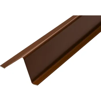 Střecha Prodomos Line Protisněhová zábrana MAT 1250 x 85 x 65 x 0,5 mm RAL 8017 čokoládová hnědá 1 ks