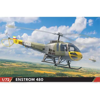 Plastikový model Eduard 1/72 ENSTROM 480 (Eduard Hybrid)