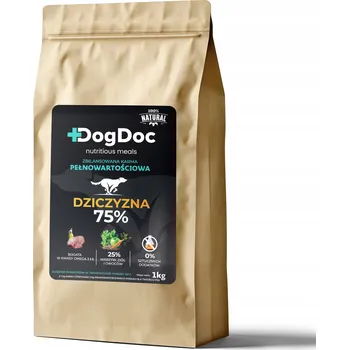 Krmivo pro psa KRMIVO DOG DOC ZVĚŘINA 1KG